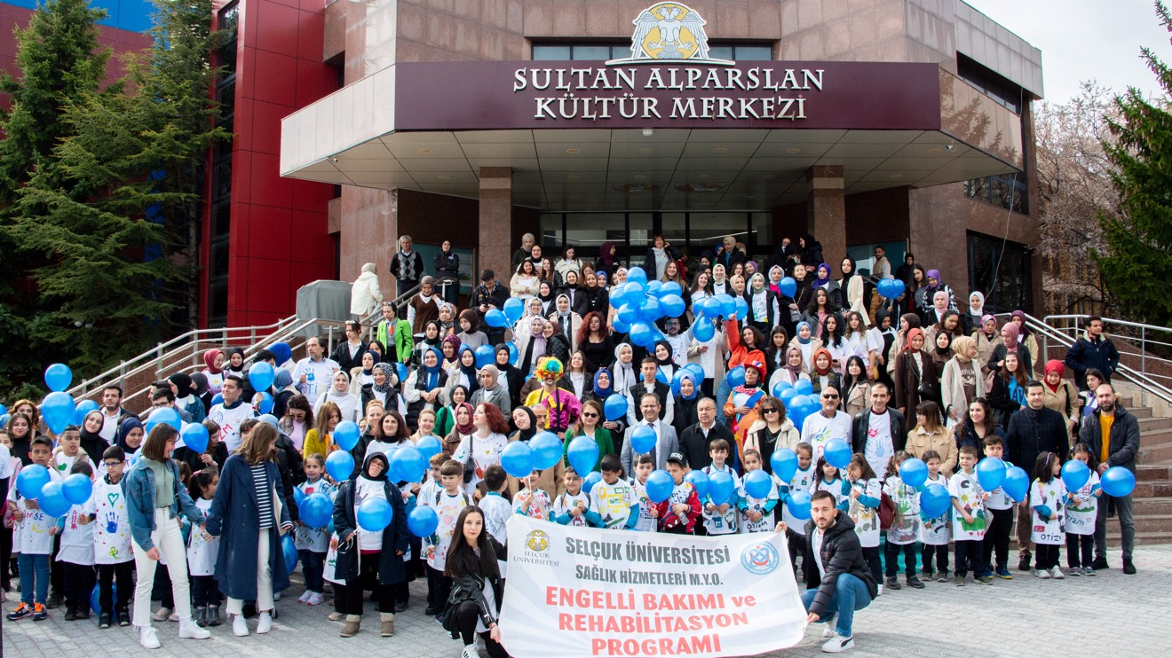 Selçuk Üniversitesinde 7. Geleneksel Otizm Farkındalık Etkinliği düzenlendi